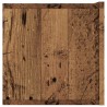 Meuble TV mural vieux bois 120x30x30 cm bois d'ingénierie 617577617577