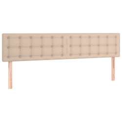 Tête de lit à LED Cappuccino 160x5x78/88 cm Similicuir 617578617578