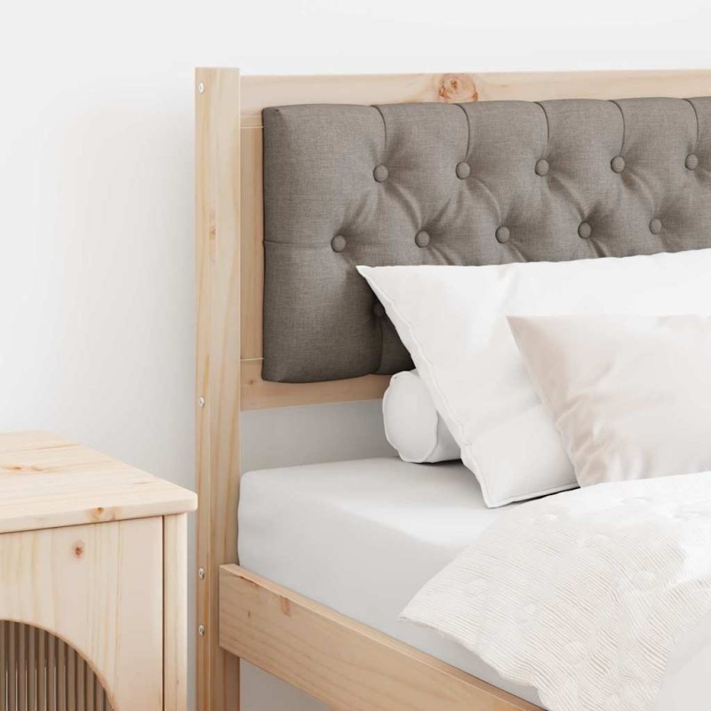 Tête de lit Autre Marron et taupe 75 cm Bois massif en pin 617580617580