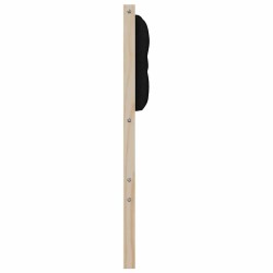 Tête de lit Autre Marron et noir 75 cm Bois massif en pin 617581617581