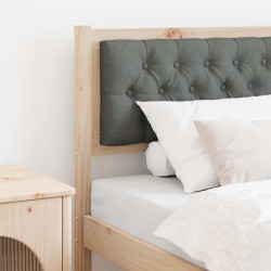 Tête de lit Autre marron et gris foncé 75 cm Bois massif en pin 617582617582