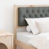 Tête de lit Autre marron et gris foncé 75 cm Bois massif en pin 617582617582