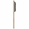 Tête de lit Autre marron et gris foncé 75 cm Bois massif en pin 617582617582