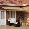 Store rétractable manuel avec LEDs 5 x 3 m 617583617583