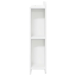 Cabinet de Tête de Lit Blanc brillant Bois d'ingénierie 617593617593