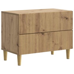 Cabinet de chevet Chêne artisanal 62 x 34,5 x 48 cm 617594617594