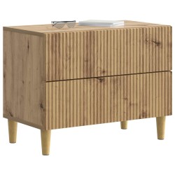 Cabinet de chevet Chêne artisanal 62 x 34,5 x 48 cm 617594617594