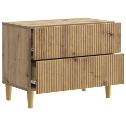 Cabinet de chevet Chêne artisanal 62 x 34,5 x 48 cm 617594617594