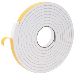 Ruban adhésif en mousse 10 pcs Blanc 20mm x 5m Mousse CR 617596617596