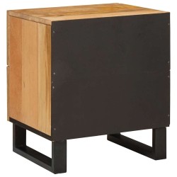 Cabinet de chevet Naturel 40 x 33 x 46 cm Bois de mangue massif 617601617601