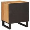 Cabinet de chevet Naturel 40 x 33 x 46 cm Bois de mangue massif 617601617601