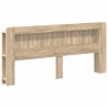 Cabinet de Tête de Lit Chêne Sonoma Bois d’ingénierie 617602617602