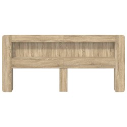 Cabinet de Tête de Lit Chêne Sonoma Bois d’ingénierie 617602617602