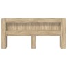 Cabinet de Tête de Lit Chêne Sonoma Bois d’ingénierie 617602617602