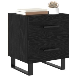Cabinet de chevet 2 pcs Chêne noir 40 x 35 x 47,5 cm 617606617606
