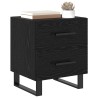 Cabinet de chevet 2 pcs Chêne noir 40 x 35 x 47,5 cm 617606617606