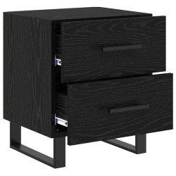 Cabinet de chevet 2 pcs Chêne noir 40 x 35 x 47,5 cm 617606617606