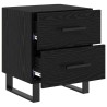 Cabinet de chevet 2 pcs Chêne noir 40 x 35 x 47,5 cm 617606617606