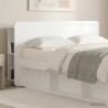 Cabinet de Tête de Lit avec stockage Blanc Bois d'ingénierie 617611617611