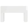 Cabinet de Tête de Lit avec stockage Blanc Bois d'ingénierie 617611617611