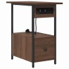 Cabinet de chevet Chêne brun 60 x 30 x 61 cm Bois d'ingénierie 617614617614