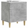 Cabinet de chevet 2 pcs Gris béton 43 x 34,5 x 50 cm 617620617620