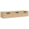 Armoire murale Chêne sonoma 102x30x20 cm Bois d'ingénierie 617623617623
