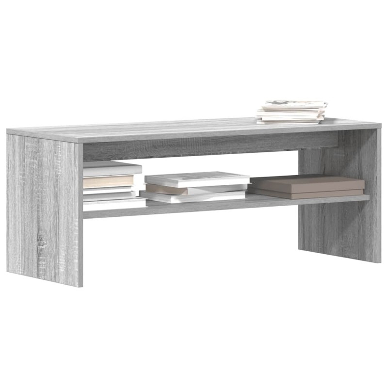 Meuble TV Sonoma gris 100x40x40 cm Bois d'ingénierie 617628617628