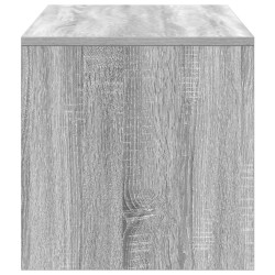 Meuble TV Sonoma gris 100x40x40 cm Bois d'ingénierie 617628617628