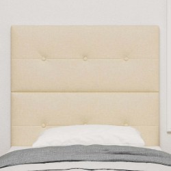 Tête de lit LED avec bandes LED Crème 90 cm tissu 617629617629