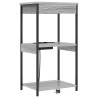 Cabinet de chevet Gris Sonoma 41 x 31 x 76 cm Bois d'ingénierie 617631617631