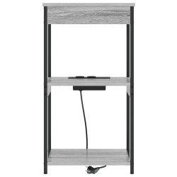 Cabinet de chevet Gris Sonoma 41 x 31 x 76 cm Bois d'ingénierie 617631617631