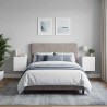 Cabinet de chevet mural 2 pcs Blanc brillant 34,5 x 33 x 40 cm 617632617632