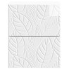 Cabinet de chevet mural 2 pcs Blanc brillant 34,5 x 33 x 40 cm 617632617632