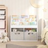 Bibliothèque pour enfants Blanc 72,5 x 29,5 x 69 cm 617633617633