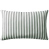 Oreiller d'extérieur lot de 2 Impression rayure 60 x 40 cm Gris 617634617634