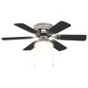 Ventilateur de plafond avec lumière Ø 82 cm Noir 617635617635