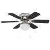 Ventilateur de plafond avec lumière Ø 82 cm Noir 617635617635