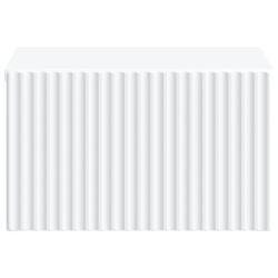 Cabinet de chevet mural avec tiroir Blanc 33 x 34,5 x 20 cm 617636617636