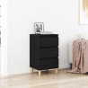 Cabinet de chevet Chêne noir 40 x 35 x 70 cm Bois d'ingénierie 617643617643