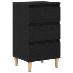 Cabinet de chevet Chêne noir 40 x 35 x 70 cm Bois d'ingénierie 617643617643