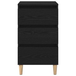 Cabinet de chevet Chêne noir 40 x 35 x 70 cm Bois d'ingénierie 617643617643