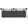 Tête de lit suspendue Avec lumière LED Noir PU antique 617645617645
