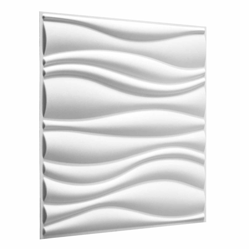 Panneaux muraux 12 pcs 50 x 50 cm Blanc 617654617654