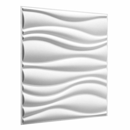 Panneaux muraux 12 pcs 50 x 50 cm Blanc 617654617654