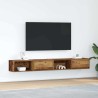 Meubles TV 2 pcs vieux bois 100x31x25,5 cm bois d'ingénierie 617655617655