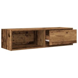Meubles TV 2 pcs vieux bois 100x31x25,5 cm bois d'ingénierie 617655617655