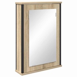 Ensemble de mobilier de salle de bain avec étagère 3 pcs Marron 617661617661