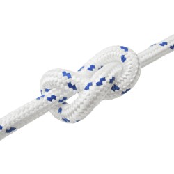 Corde de bateau 10 m 3 Blanc et bleu PP 617663617663