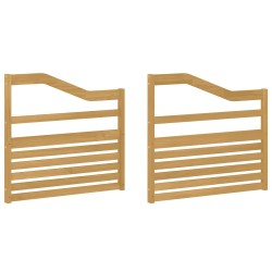 Module d'accoudoirs 2 pcs Blanc 79 x 4 x 73 cm 617678617678